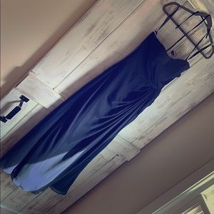 Bill Levkoff Formal Navy Dress